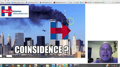 Hitlery's LOGO is the TWIN TOWER BOMBING OMG VIRAL VIRAL VIRAL - Jonathan Kleck