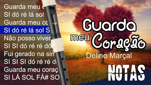 Guarda meu coração - Delino Marçal - Cifra melódica