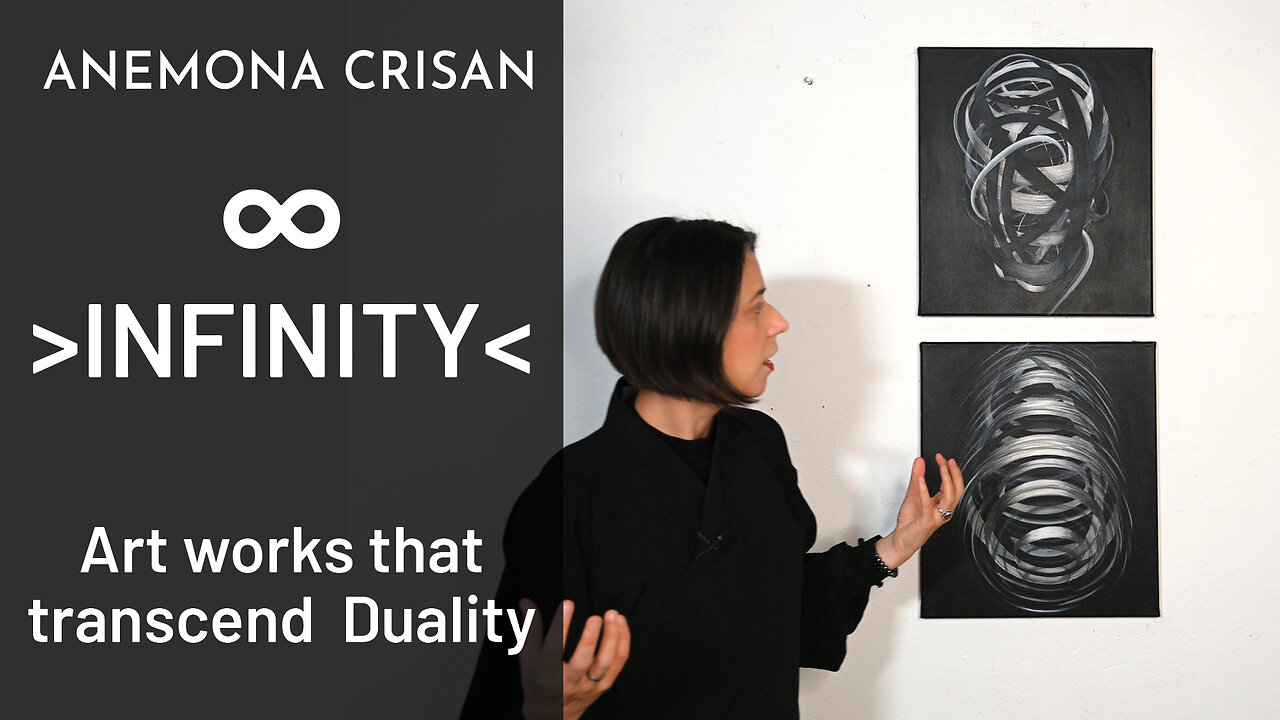 Infinity. An art work on duality, light & darkness, order & chaos, flow & stagnation.