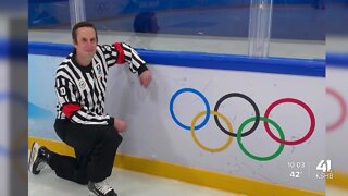 KC referee officiates men's hockey at 2022 Beijing Olympics