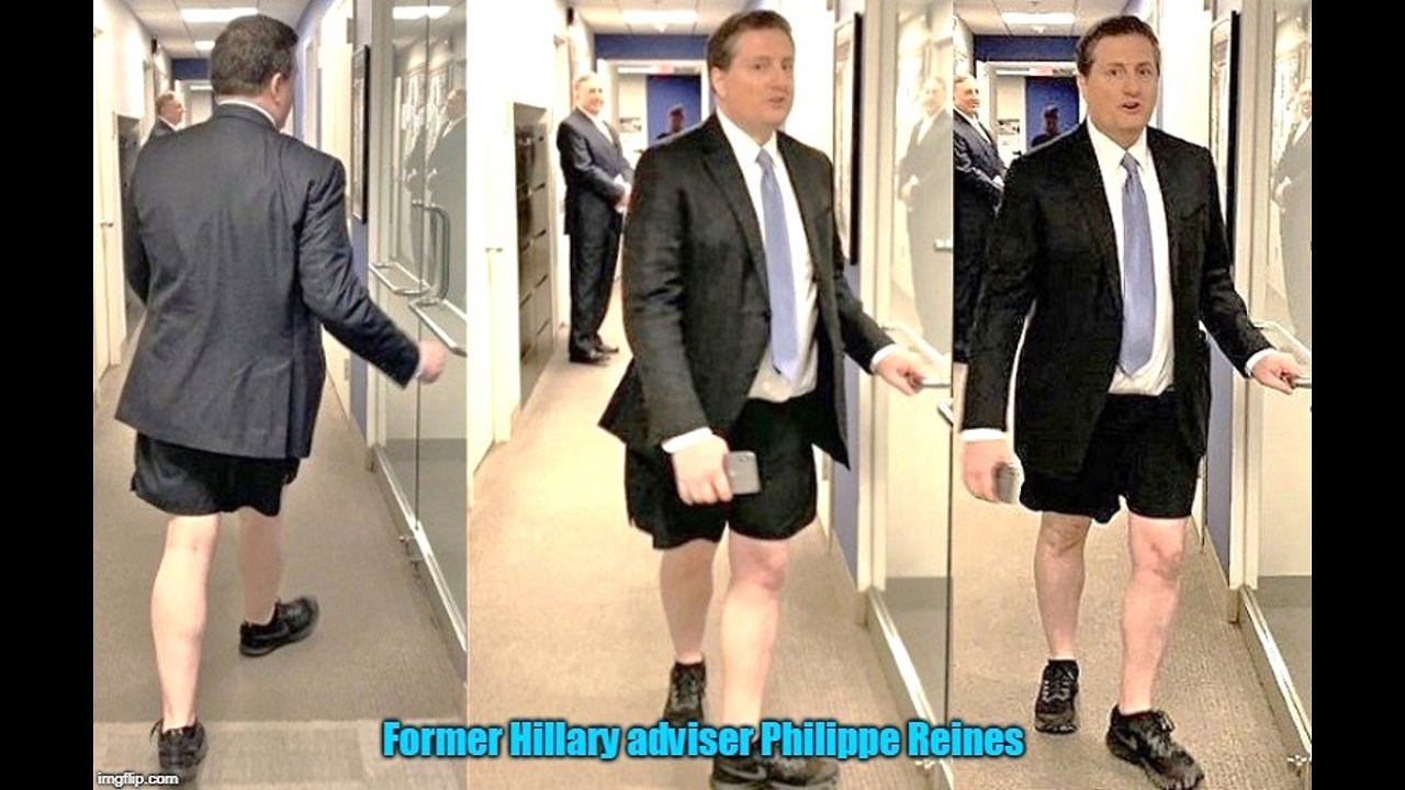 Pants-less Former Hillary adviser Philippe Reines explodes on Fox News