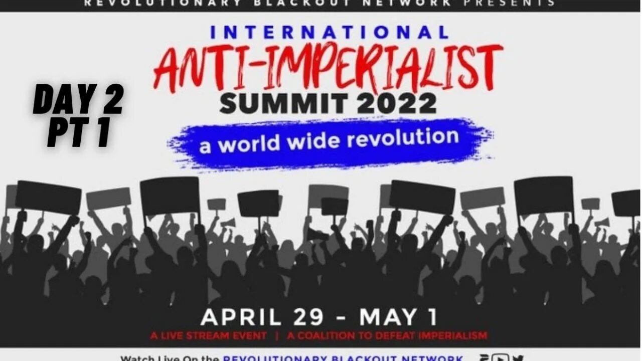 Anti Imperialist Summit Day 2 - Jimmy Dore, Caleb Maupin, Ethopia and Brazil panel