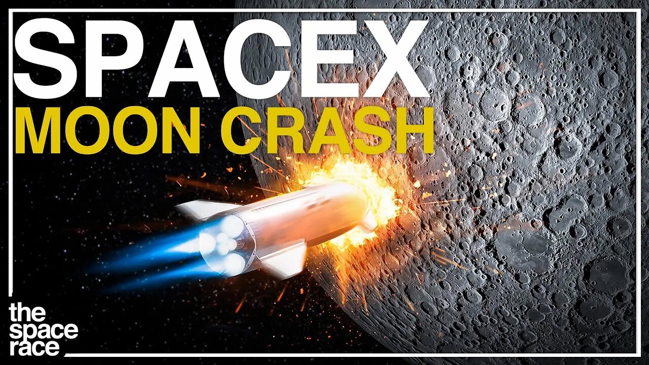 A SpaceX Rocket Booster Is Crashing Into The Moon!