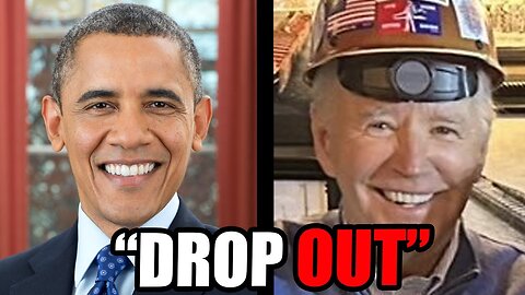 BREAKING: OBAMA ASKS JOE BIDEN TO DROP OUT OF 2024 RACE.