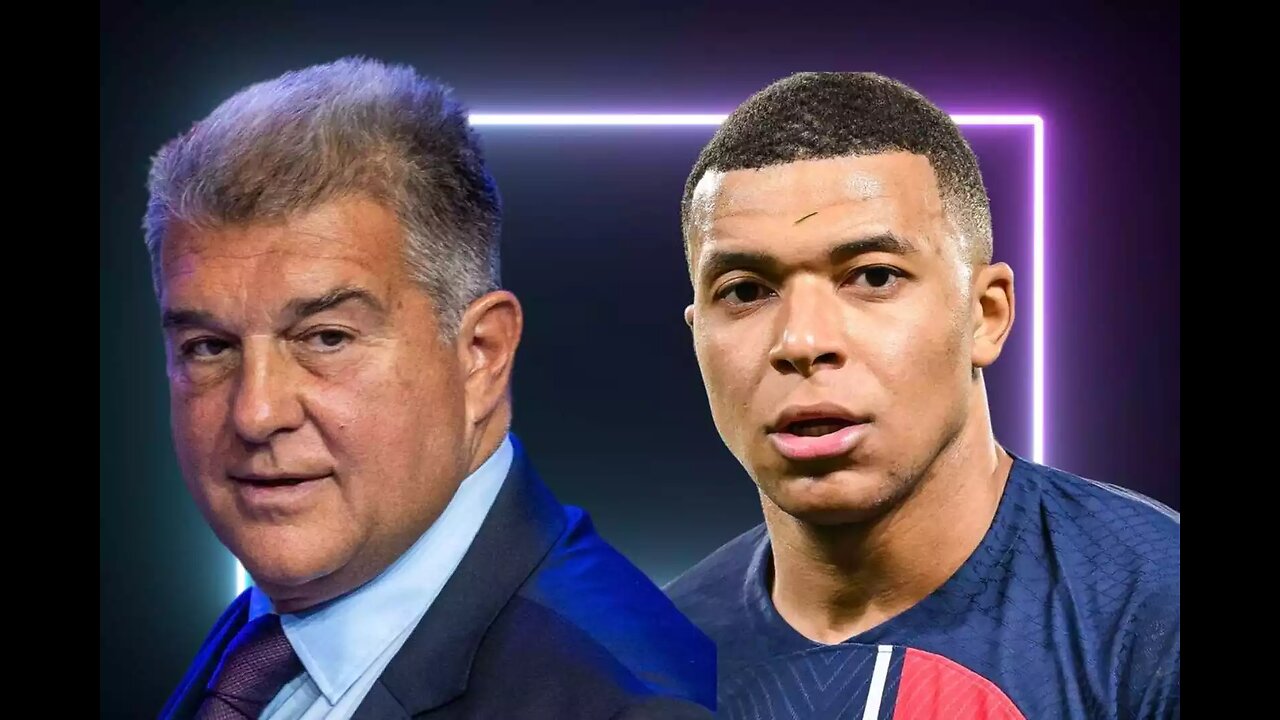 Joan Laporta quizzed by Barcelona fan on possibility of signing Kylian Mbappe