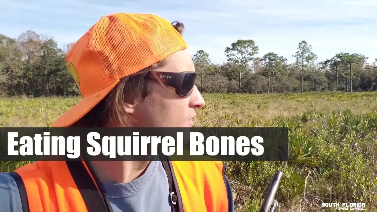 Eating Squirrel Bones | Catch N Cook