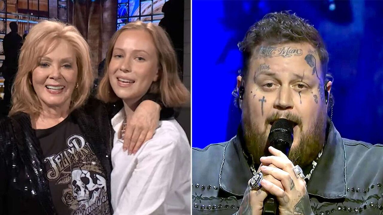 Jelly Roll Makes SNL Debut with Hannah Einbinder & Jean Smart!