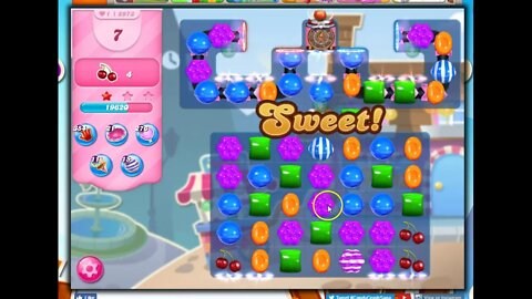 Candy Crush Level 2973 Talkthrough, 27 Moves 0 Boosters