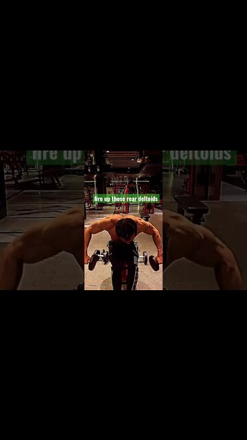 NOTE ELBOW PLACEMENT during seated rear delt fly #shorts #youtubeshorts