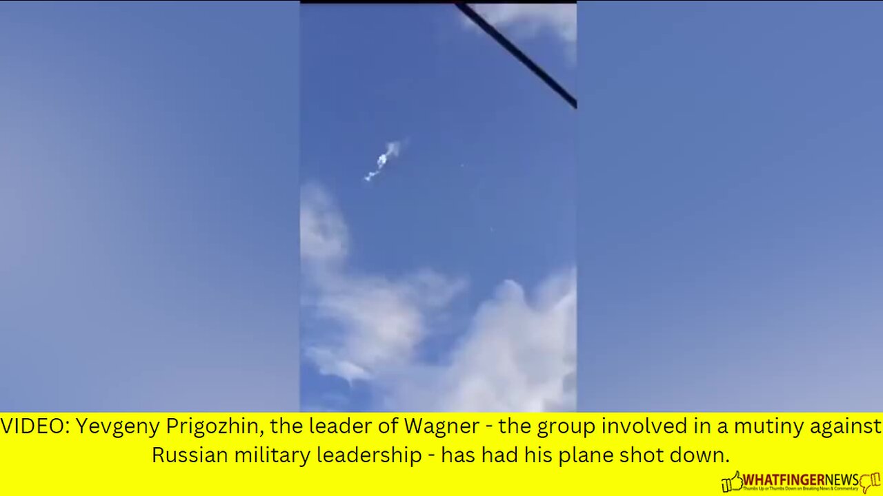 VIDEO: Yevgeny Prigozhin, the leader of Wagner - the group involved in a mutiny