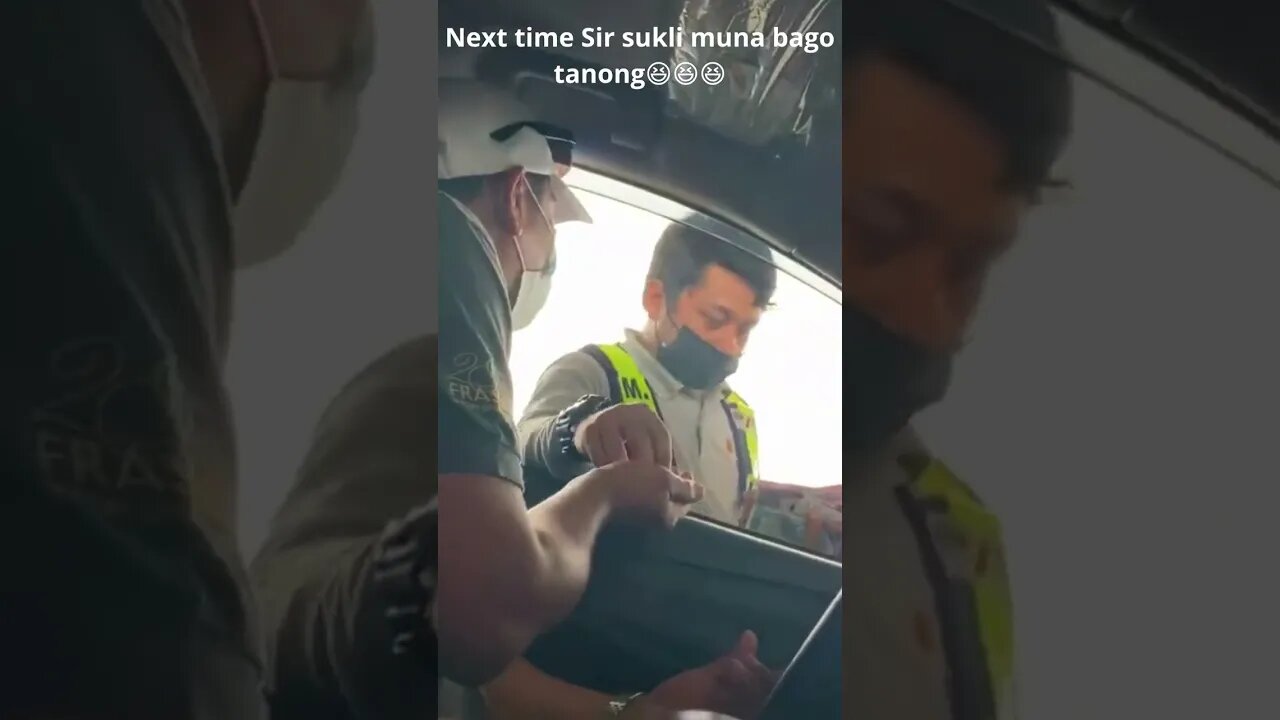 Next time Sir sukli muna bago tanong๐๐๐ || Skyway memes || Only in the Philippines || #shorts