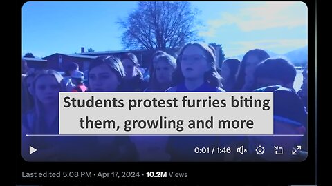 Students protest allowing “furries” inside schools