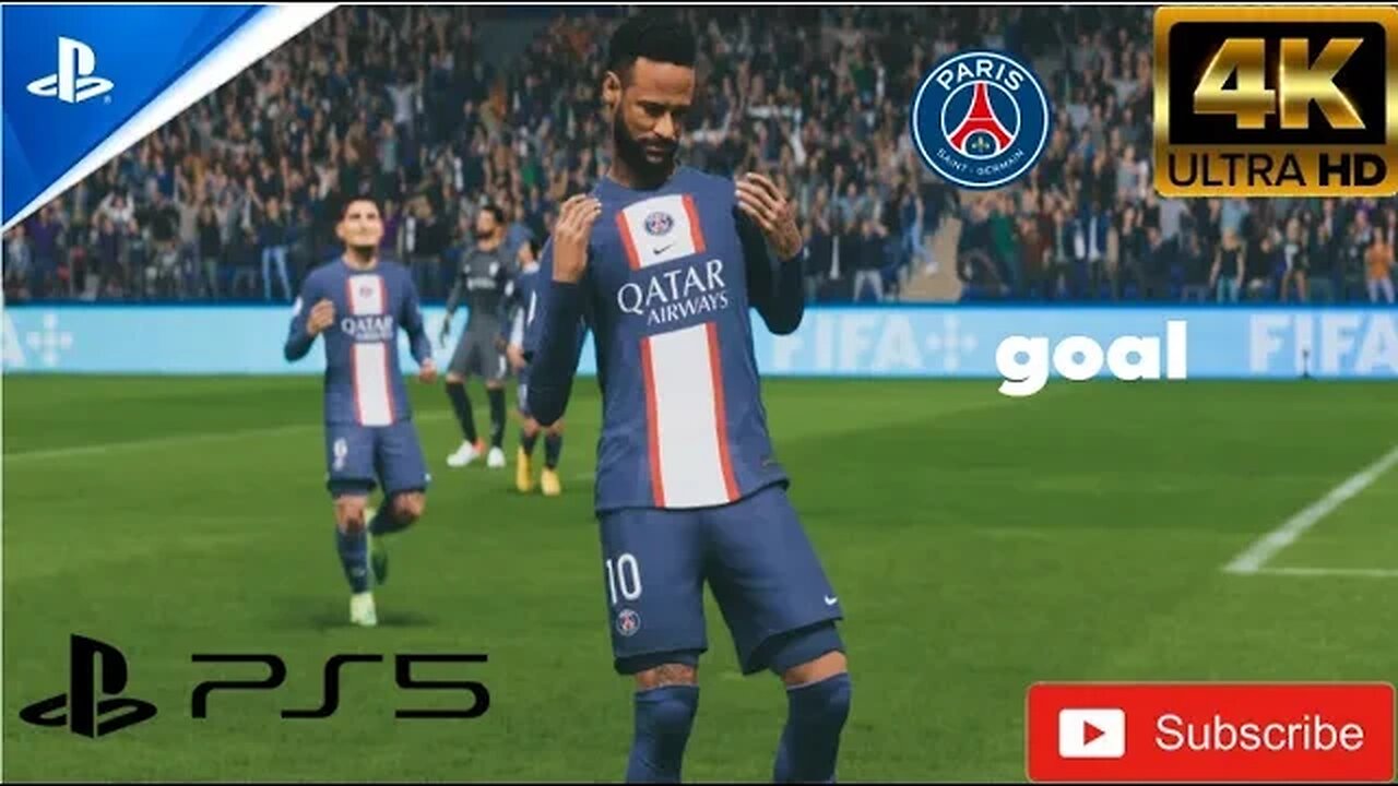 (PS5) FIFA 23 - PSG vs Liverpool- Neymar Goal - MUST WATCH - 4K - Myway Gamerz