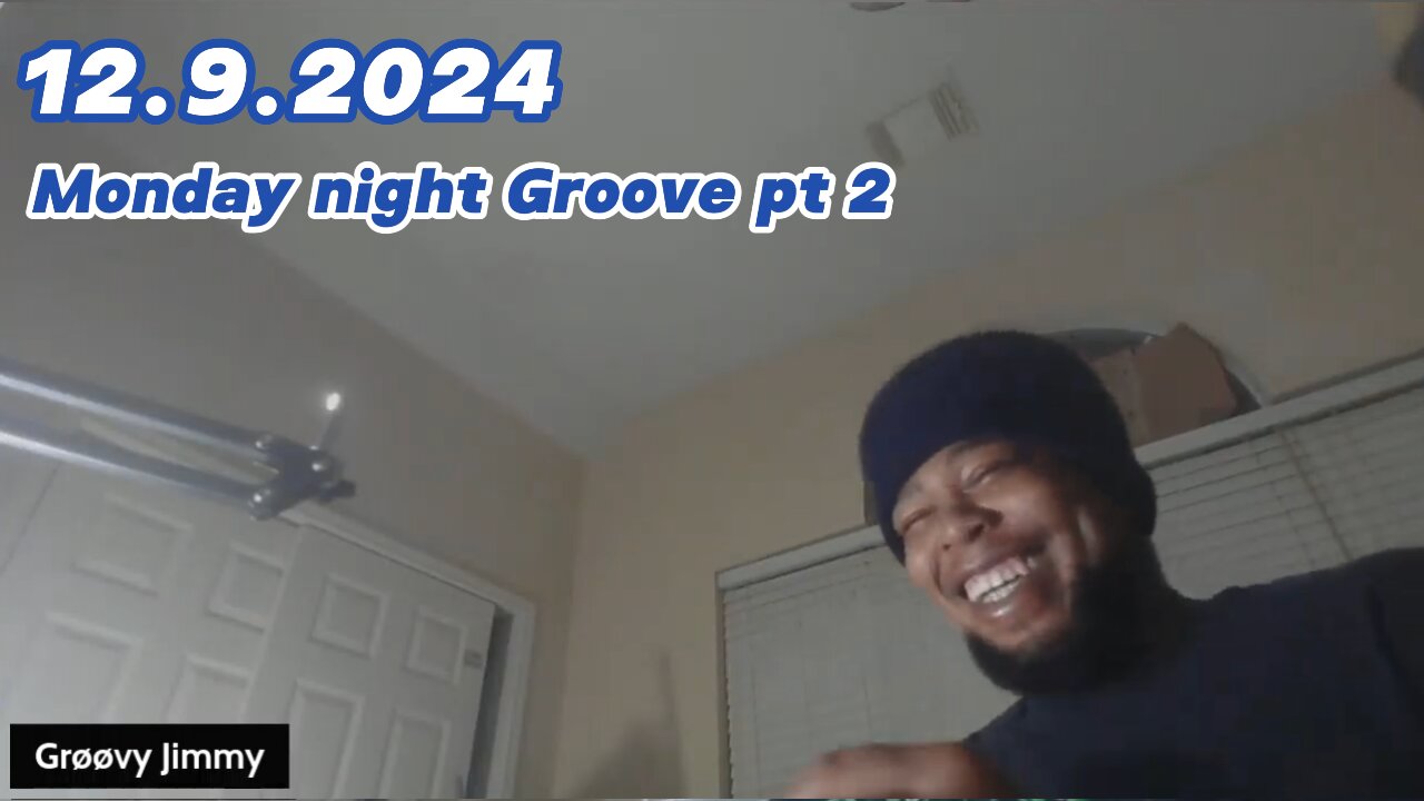 12.9.2024 - Groovy Jimmy - Monday night Groove pt 2