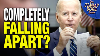 Biden Needs Cue Cards For Simple Tasks