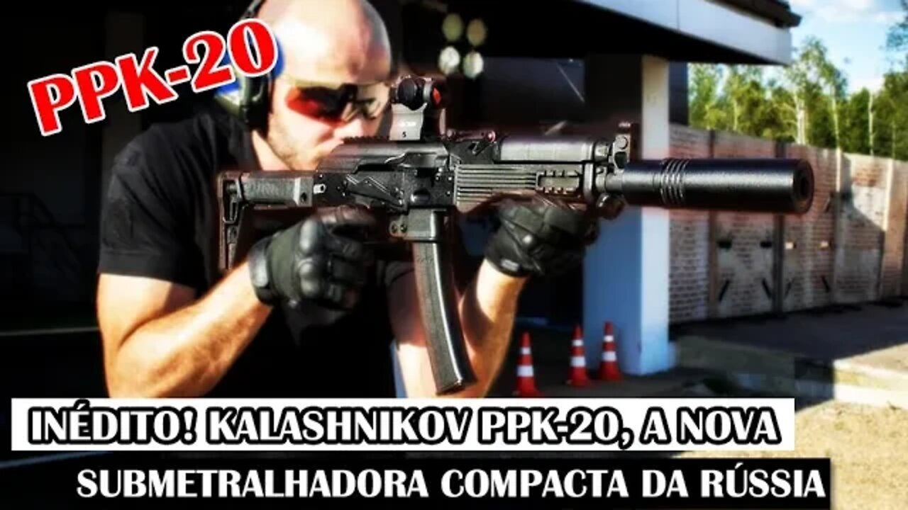 INÉDITO! Kalashnikov PPK-20, A Nova Submetralhadora Compacta Da Rússia