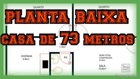 planta baixa 6x7,40