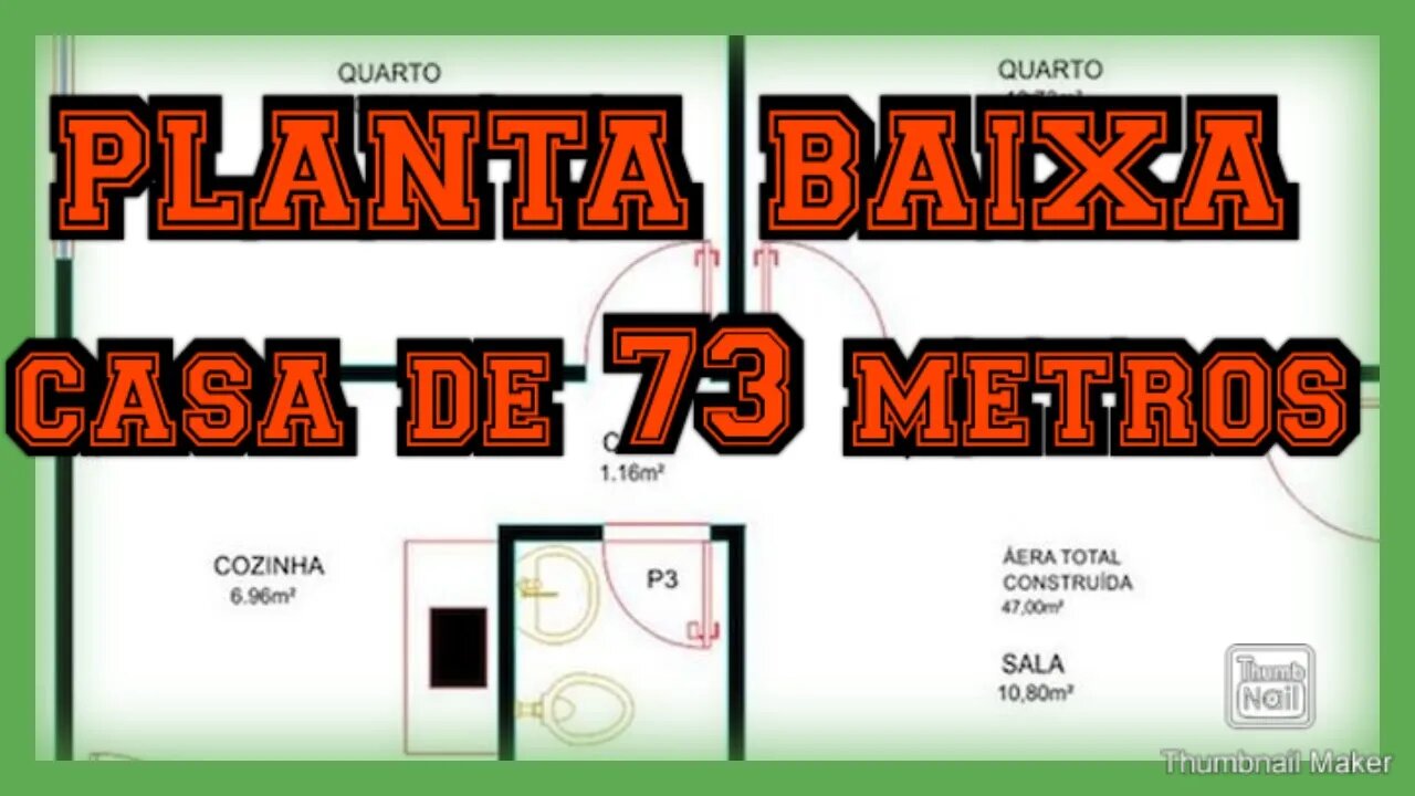 planta baixa 6x7,40