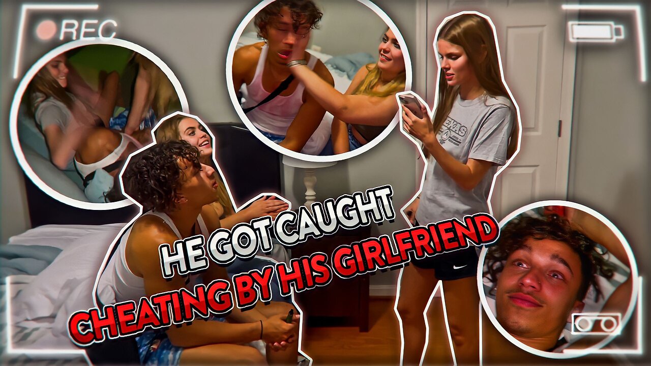 He Got Caught Cheating By His Girlfriend At A Halloween House Party