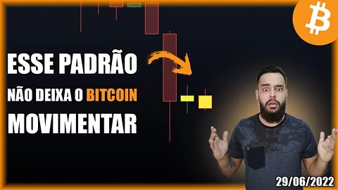 É Por Isso Que o Bitcoin NÃO SOBE (e não cai) - Análise BTC 29/06/2022