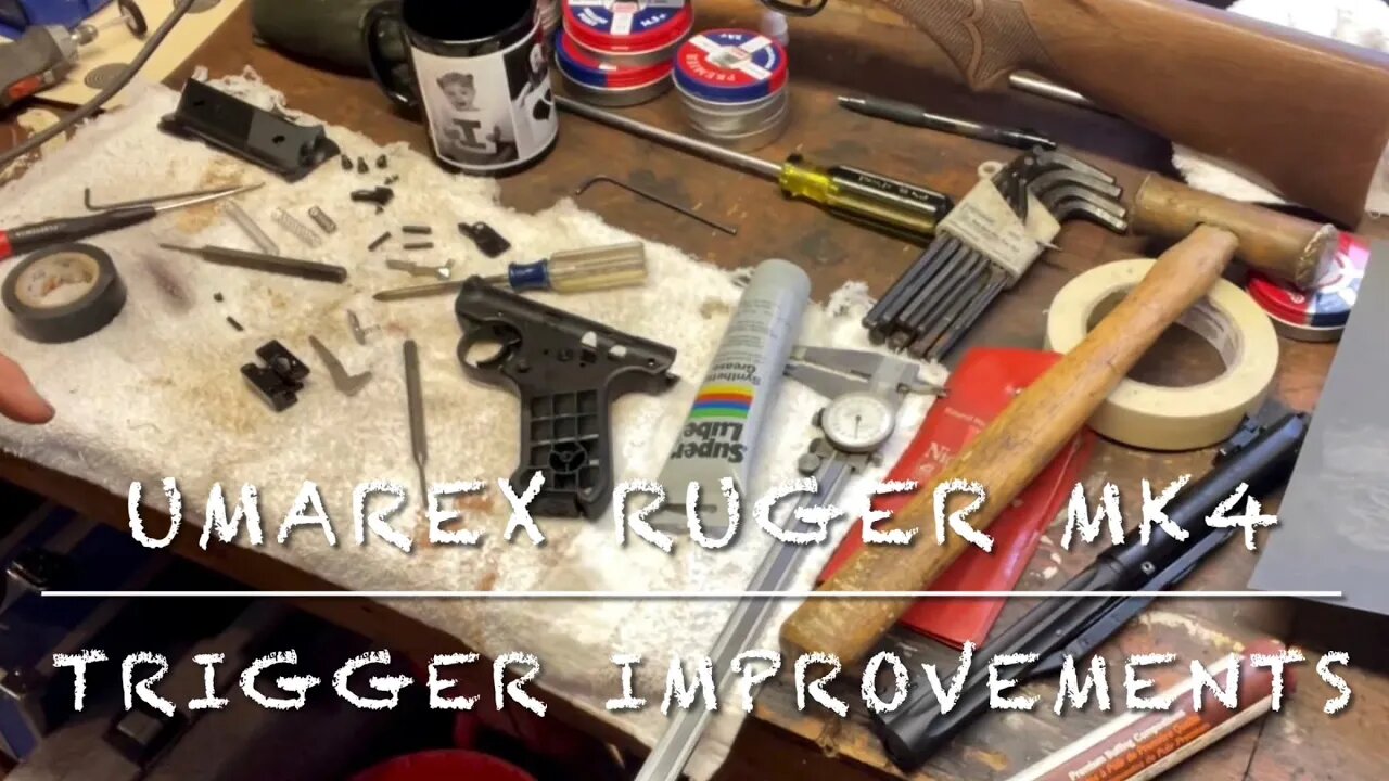 Ruger Mark 4 by Umarex trigger improvements part 2 reassembly did it make a difference?