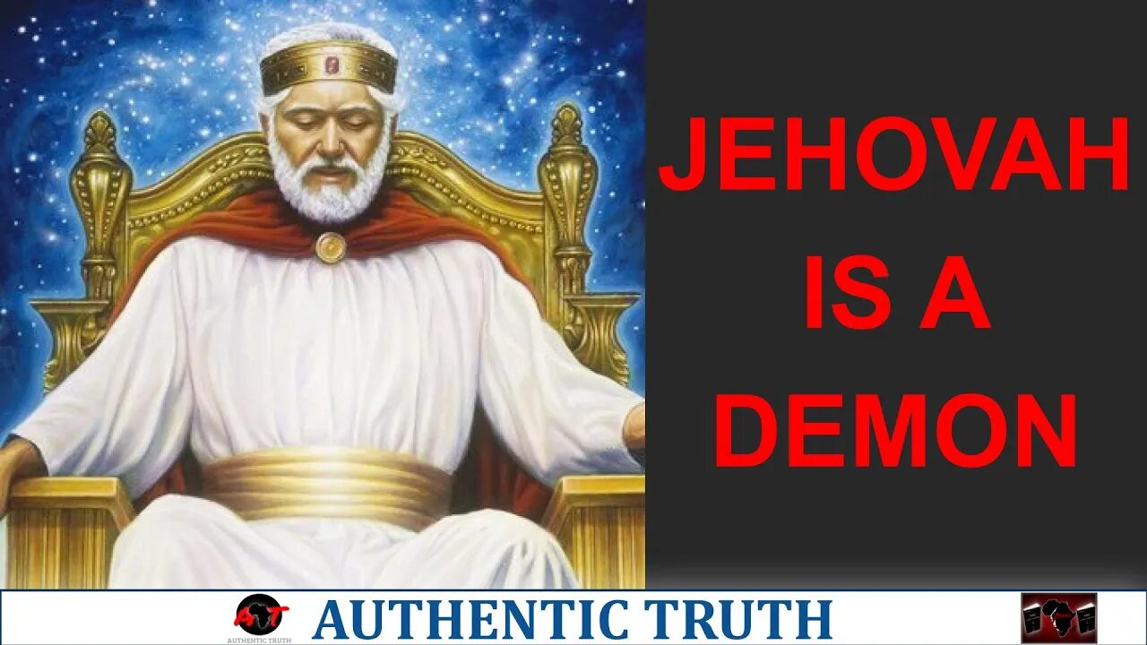 Jehovah, that demon that people worship