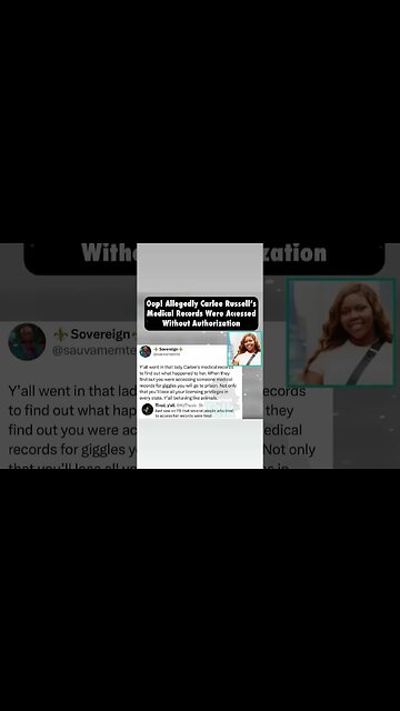 Carlee Russell medical records have been leaked too the public to prove she was lying