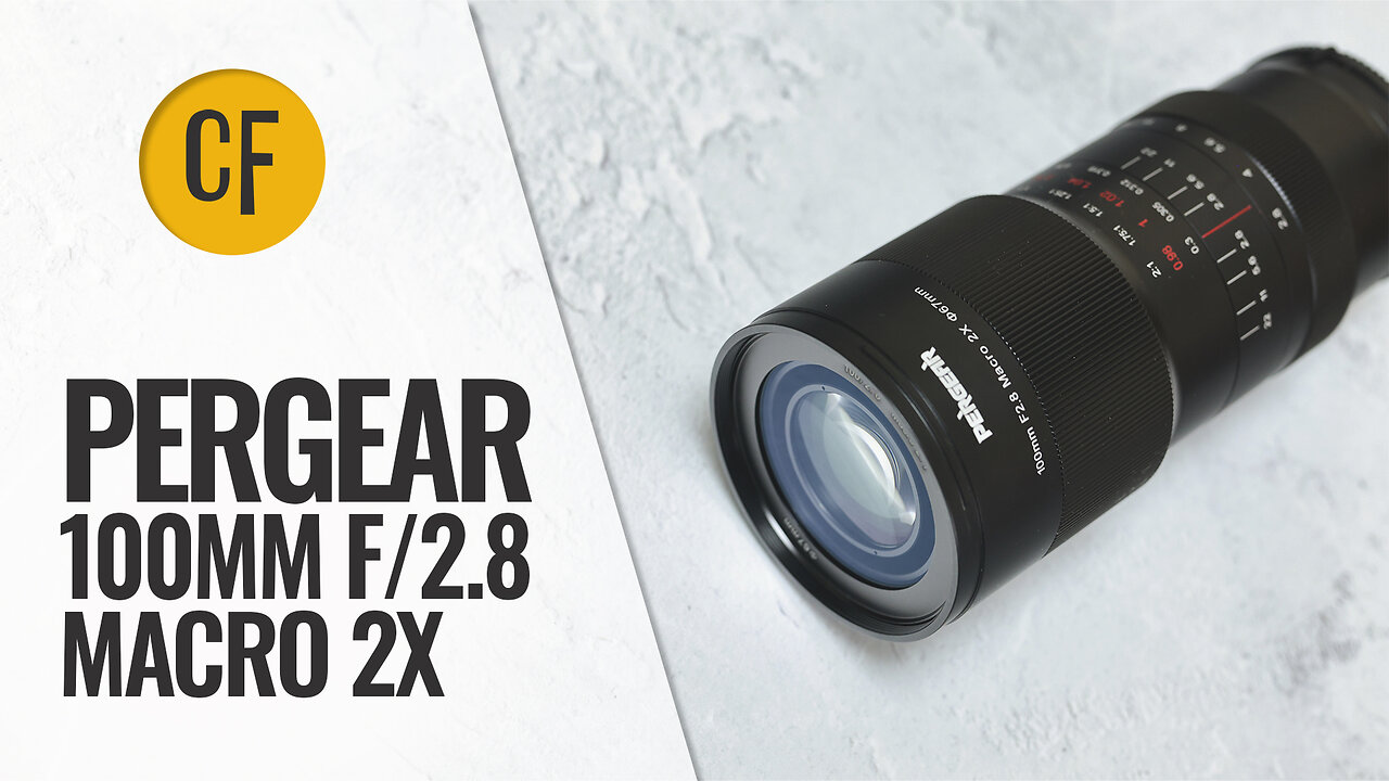 Pergear 100mm f/2.8 Macro 2x lens review