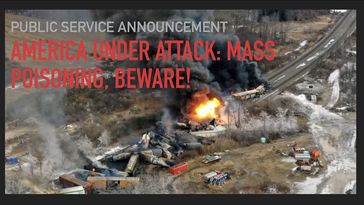 Public Service Announcement - America Under Attack: Mass Poisoning, Beware!