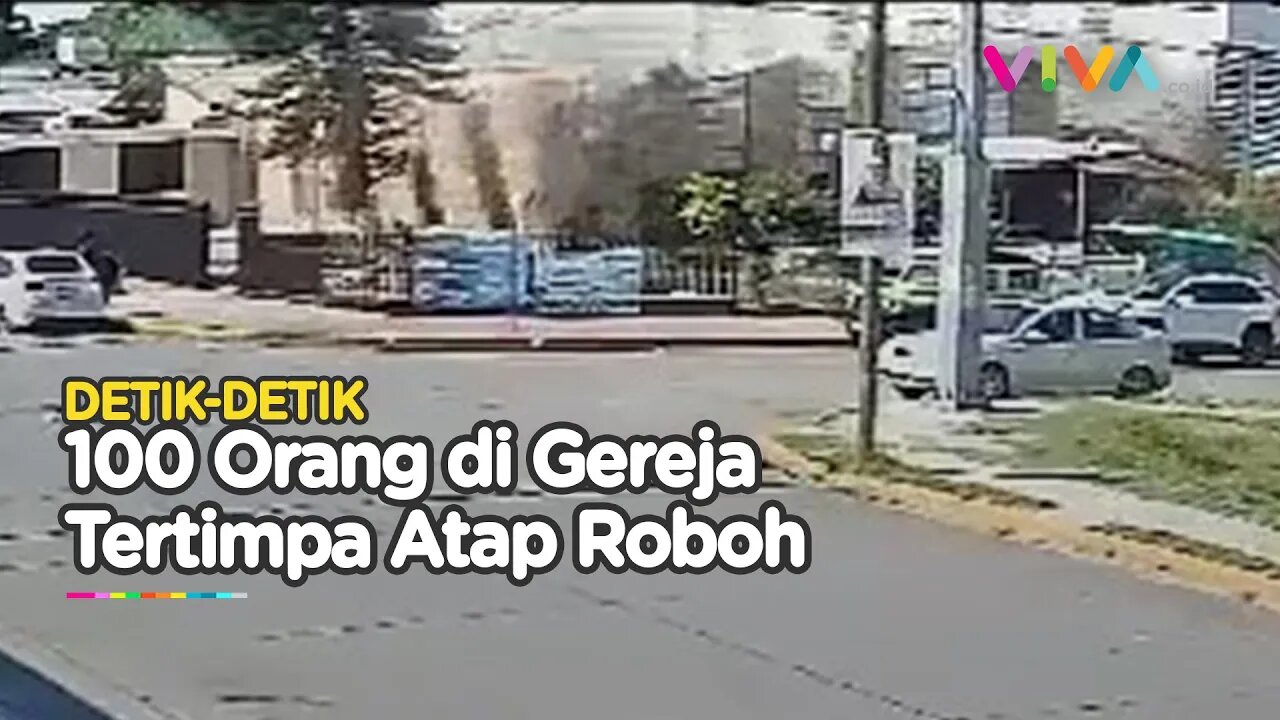 Ibadah Berujung Maut, Atap Gereja Ambruk Mengubur Jemaat