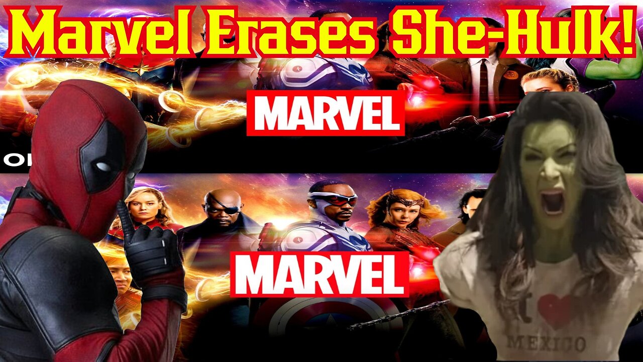 Marvel Erases She Hulk From Disney Plus Streaming Service! Deadpool Takers Her Spot! | MCU Disney