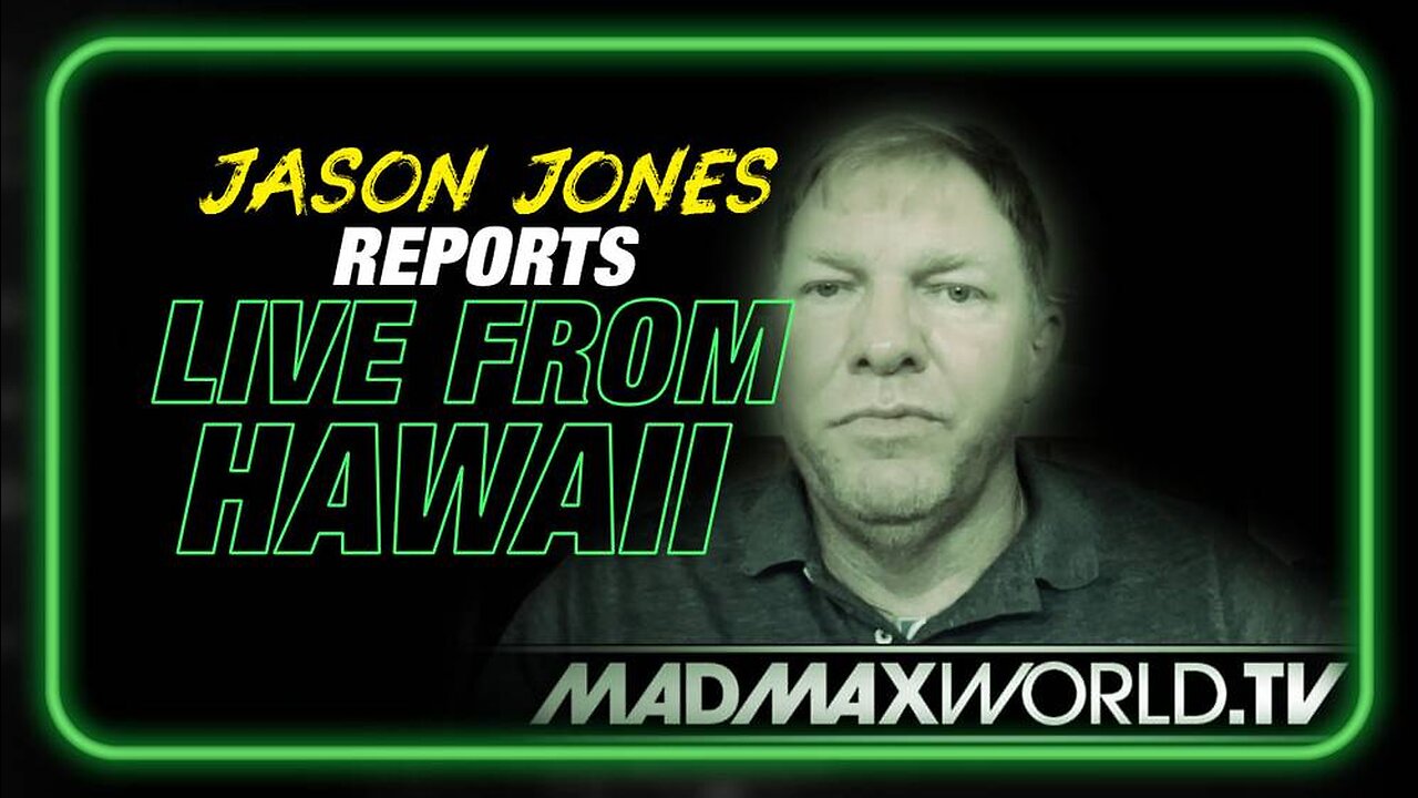 Jason Jones Reports Live from Hawaii