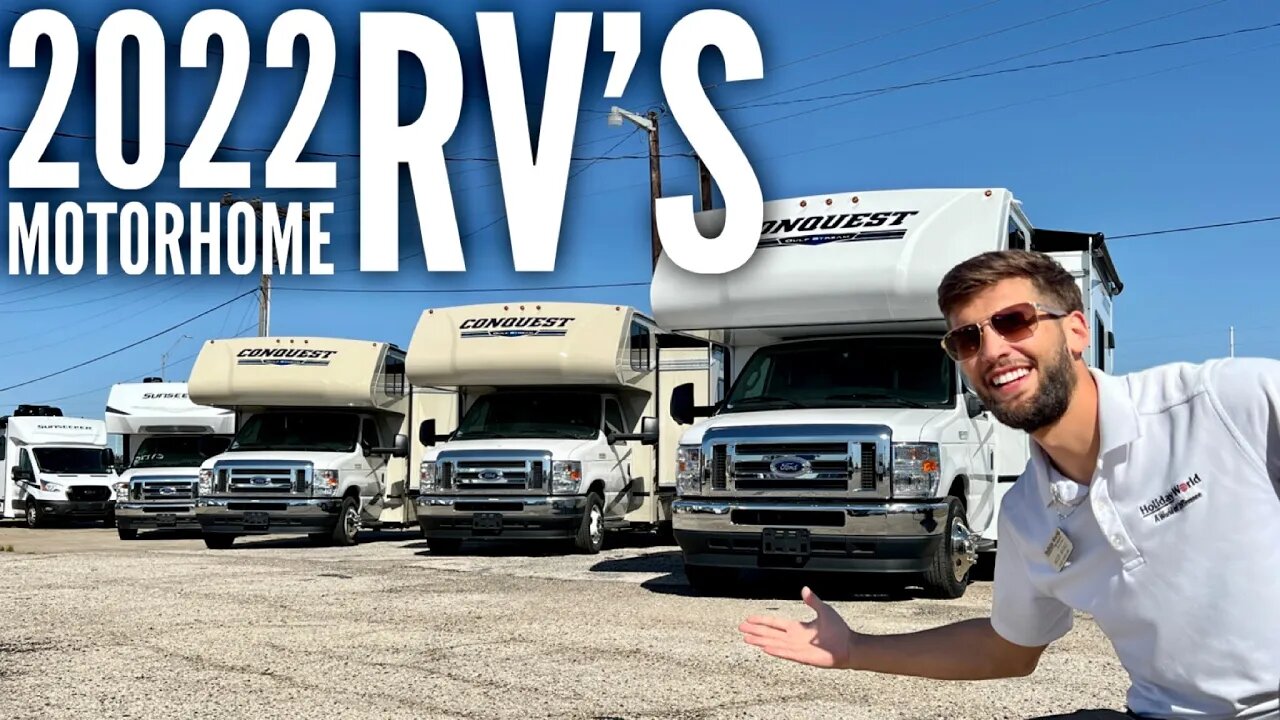 Motorhome RV's for Every Occassion and Family Size! 2022 Class C and Class B RV's