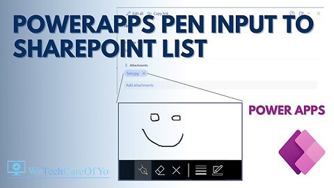 PowerApps Signature/Pen Input to SharePoint list