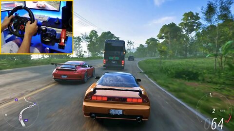 FORZA HORIZON 5 Steering Wheel G29 - HONDA NSX-R