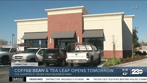 Coffee Bean & Tea Leaf opens Saturday in Bakersfield