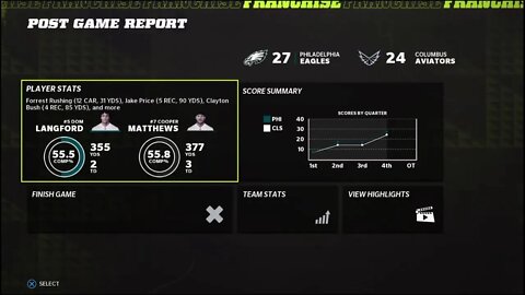 TDFL Football [Season 7/Week 11]: Philadelphia (4-5) @ Columbus (5-5)