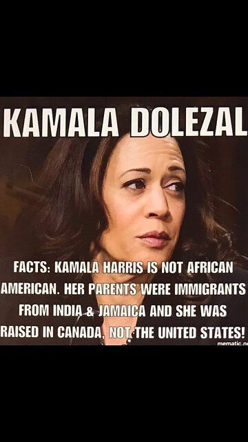 Pres Trump EXPOSES liberal hypocrite satanic democrat cult klan indian Kamala's FAKE black Heritage