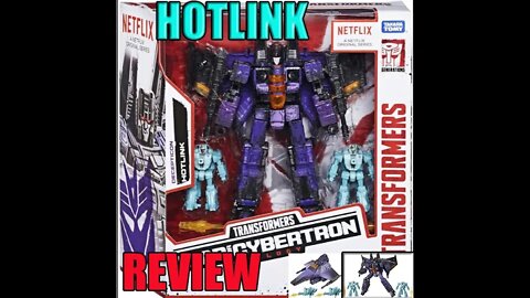 Transformers WFC Netflix Voyager Class Hotlink Review