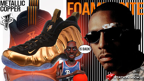 THE NIKE AIR FOAMPOSITE 1 "METALLIC COPPER" IS BACK!