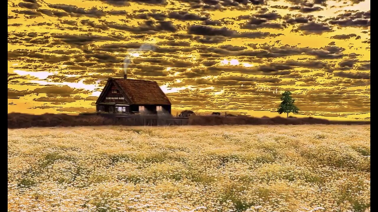 Beautiful Clouds On Fields