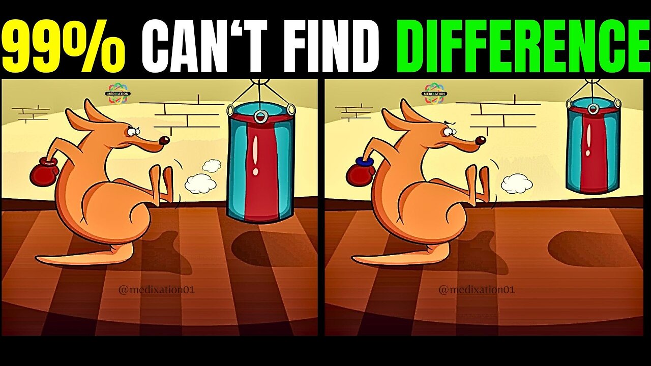 Spot The Difference : 99% CAN'T Find [ Find The Difference #8]
