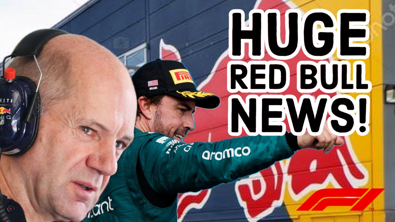 Massive Red BULL news! Alonso IN, Newey OUT ?