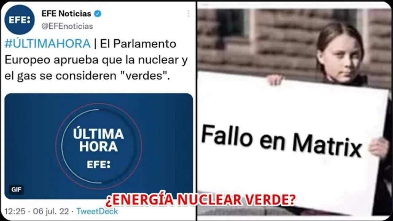 ¿Energía Nuclear Verde?, de acuerdo al Parlamento Europeo, ahora si!!!!! (son un chiste...)