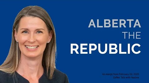 Alberta the Republic | Can Separation Happen | Coffee Talk with Nadine