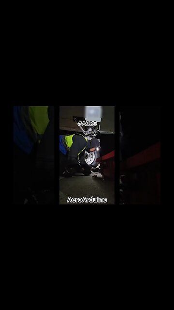 Watch #A320 NLG Wheel Replacement #Aviation #Fly #AeroArduino