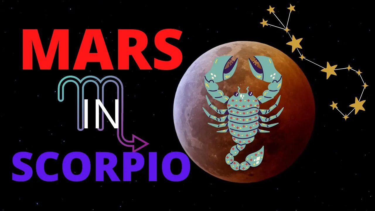 Mars In Scorpio In Astrology