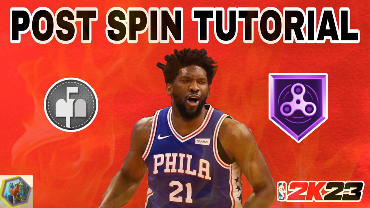 How to do a POST SPIN move in NBA 2K23