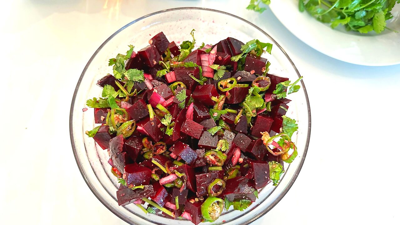 Spicy Beets Salad