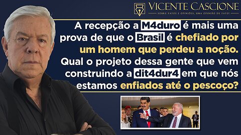 LUL4 RECEBE M4DURO: MAIS UM PASSO NA DIREÇÃO DA DITADUR4.